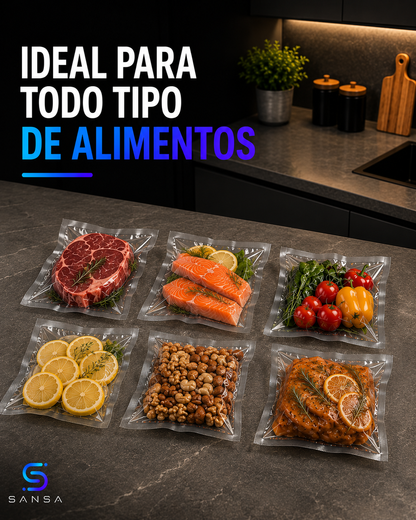 Alimentos envasardosal vacío con NovaFood 