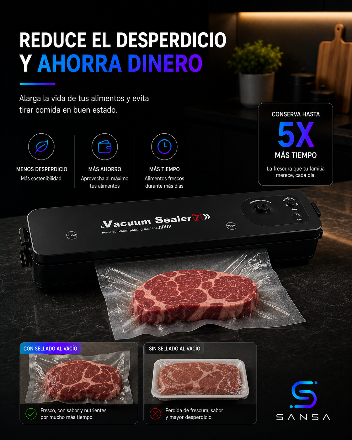 NovaFood - Sistema inteligente de conservación al vacío