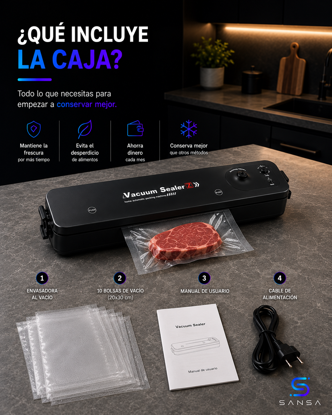 NovaFood - Sistema inteligente de conservación al vacío