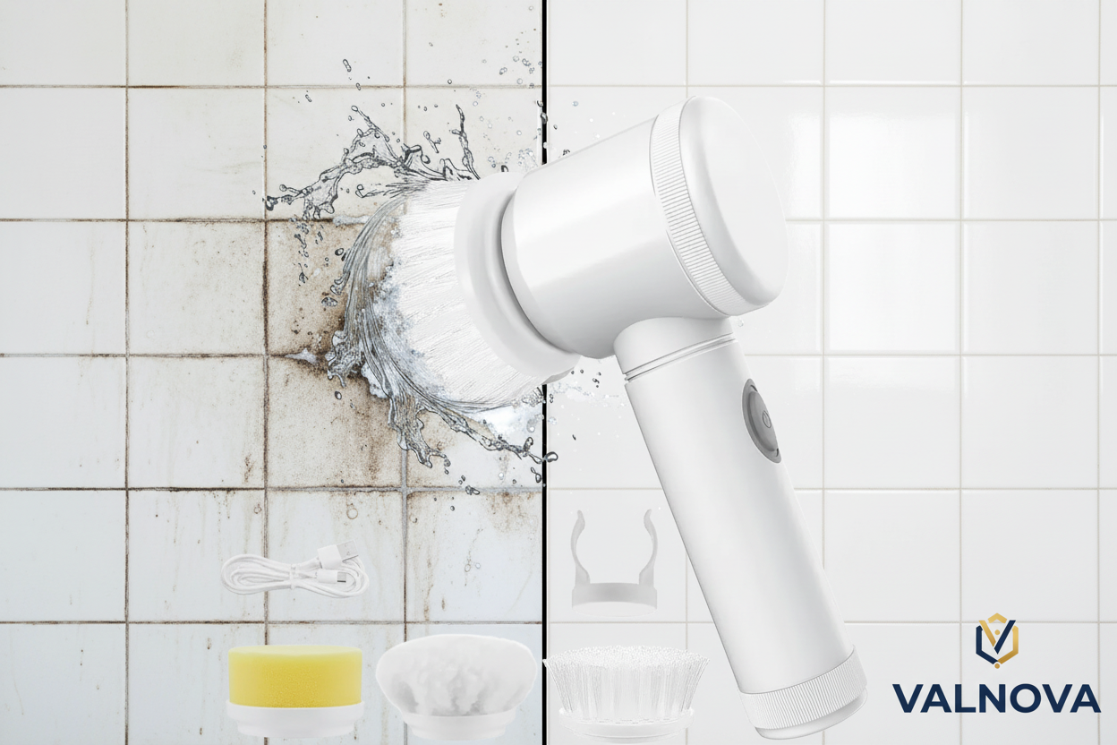 Valnova SpinClean - Cepillo eléctrico de limpieza