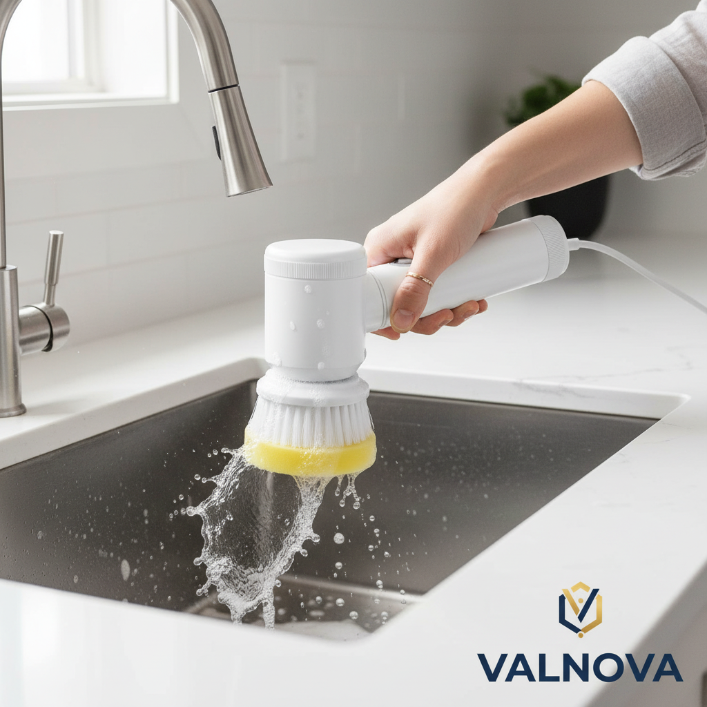 Valnova SpinClean - Cepillo eléctrico de limpieza