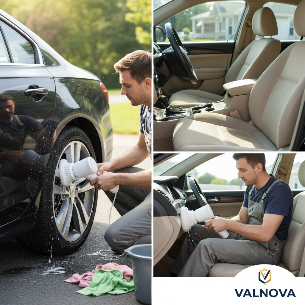 Valnova SpinClean - Cepillo eléctrico de limpieza